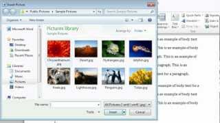 Word for Dissertations Inserting Images Charts and Captions [upl. by Hedve893]