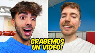 MRBEAST ME INVITO A GRABAR UN VIDEO [upl. by Giverin]