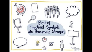 Das Best of der FlipchartSymbole als Procreate Stempelset [upl. by Loar]