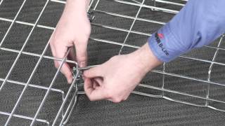 How to Bend FLEXTRAY Wire Basket Cable Tray [upl. by Rodolphe]