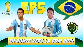 PES 2014 PS3 FR En route vers la coupe de Monde Argentine Ep5 [upl. by Kcirnek]