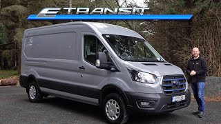 Ford ETransit review  The best EV van Ive driven [upl. by Barker839]