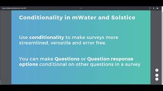 Adding Conditionality to Surveys [upl. by Amyas823]