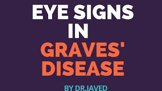 Eye signs in Graves disease Simplified [upl. by Fonseca106]