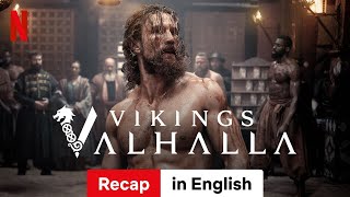 Vikings Valhalla Season 1 Recap  Trailer in English  Netflix [upl. by Anen]