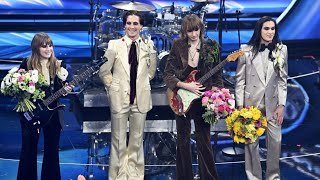 Maneskin quotCoralinequot Live Sanremo 2022 [upl. by Flin]