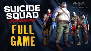 Suicide Squad Kill the Justice League  Full Game Walkthrough in 4K 60fps [upl. by Oisinoid939]