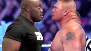 WWE2K15 Bobby Lashley Vs Brock Lesnar [upl. by Boser]