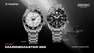 The NEW Seiko SLA079  A Fusion of Marinemaster and LX Line [upl. by Acinorehs269]