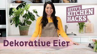 Kitchen Hack  Ostereier dekorativ schneiden [upl. by Gav]