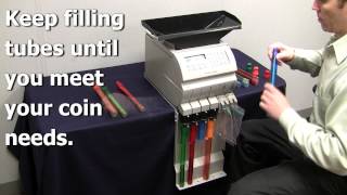 Coin Sorter JetSort 1000 with Tubing and TwoPocket JetScan [upl. by Earased]