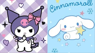 Kurumi or Cinnamoroll  part 1  kuromi cinnamoroll sanrio hellokitty [upl. by Dyane]