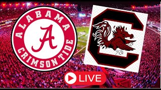 Alabama vs South Carolina  Live Streaming Scoreboard Play by Play Highlights [upl. by Klina]