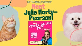 Its Julie MartyPearson of quotThe Story of My Petquot podcast AKA The Sherpa Gets DeWormed [upl. by Dugan48]