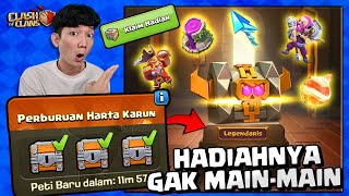 EVENT HARTA KARUN CoC BAGIIN SKIN GEAR HERO amp DEKORASI GRATIS [upl. by Othelia]