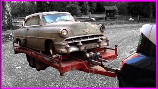 Restoration Abandoned Chevrolet Bel Air 1954 [upl. by Mitchel727]