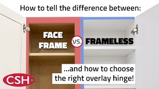 How to choose the right overlay hinge for your cabinets [upl. by El]