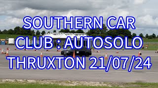 Fast Cars and Thrills Southern Car Club Autosolo Madness [upl. by Aicissej]