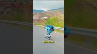 Longboarding Estilo y Velocidad shorts short shortvideo deportesdeaventura [upl. by Daven]