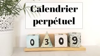 Fabriquer un calendrier perpétuel [upl. by Aonehc]