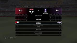 AFL 23  St Kilda v Fremantle Round 1 [upl. by Oned]