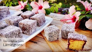 Lamingtons step by step recipe Light and fluffy and so delicious ❤️ [upl. by Koser]