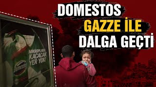 Domestostan Küstah Reklam Afişi  Gazze ile Dalga Geçtiler [upl. by Ennaylloh362]