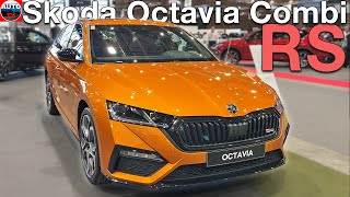 2023 Skoda Octavia Combi 14 TSI PHEV RS  Visual REVIEW exterior amp interior Lyon Motorshow [upl. by Dart]