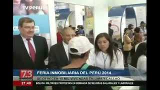 Apertura de Feria Inmobiliaria en Lima [upl. by Minetta]