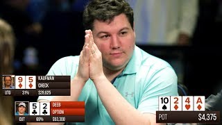 Slow Roller Gets OWNED  Hilarious Poker Hand [upl. by Yeloc]