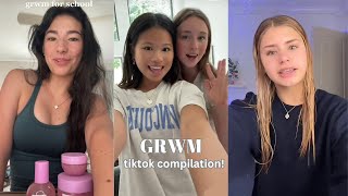 GRWM tik tok compilation 3  storytime tiktok trending [upl. by Leonsis]