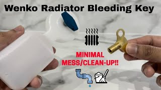 Wenko Radiator Bleeding Key 🔑♨️  NO MORE MESS  Smart home purchases 🏠✅ [upl. by Ennad]