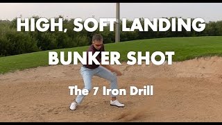 How to Hit a High Soft Landing Bunker Shot [upl. by Aitnom254]