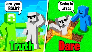 Minecraft Manhunt Truth Or Dare [upl. by Orvie]