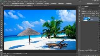 Photoshop CS6 tips y trucos vol 2 03 Recortar y Enderezar Imágenes [upl. by Rexana]