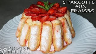 Charlotte aux fraises [upl. by Nasah]