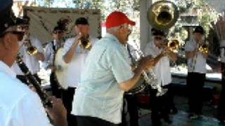 New Orleans Pelican Brass Band at 10th Eltham Jazz and Blues Festival Jan 09 [upl. by Lardner]