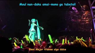 Hatsune Miku  World is Mine Live SubEsp [upl. by Yleik]