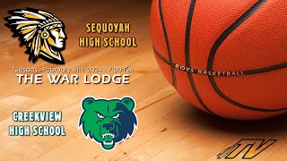 Sequoyah vs Creekview Boys Basketball [upl. by Dranik]