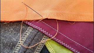 Methods to Finish Raw Edges of Fabrics Seam Allowances [upl. by Shu808]