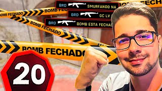 Adestrei NEWBAS na GC fechei o BOMB e fiz um 5K LINDO [upl. by Cuhp]