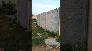 Precast wall in Hyderabad for SFT only 65 rupees please contact this number 9059473474ytshorts [upl. by Aydni]