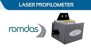 IRI Roughness Data Collection  ROMDAS Laser Profilometer [upl. by Adnawot363]