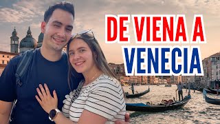 🤩 VIAJAMOS de VIENA a VENECIA Sorpresa  VLOG 1 Italia 🇮🇹 [upl. by Diahann668]