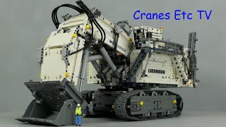 Lego Technic Liebherr R 9800 Mining Shovel by Cranes Etc TV [upl. by Phipps]