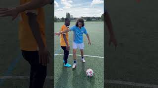 Comment dribbler au football football ronaldo foot cr7 mbappe [upl. by Adnamor]