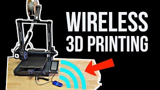 How to ADD WIFI to 3D PRINTER ELEGOO NEPTUNE 4 PRO or any 3D printer with ethernet Klipper Fluidd [upl. by Karlene]