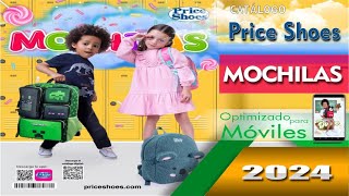 CATALOGO PRICE SHOES MOCHILAS 2024 [upl. by Evelyn]