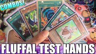 FLUFFALFRIGHTFUR TEST HANDS AND COMBOS  JANUARY 2022  YuGiOh [upl. by Valentina]