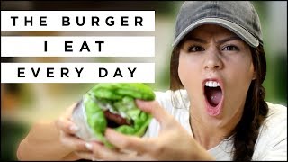 THE BEST MEATLESS BURGER  How to Cook with Megan Batoon  MeganBatoon [upl. by Namhar]